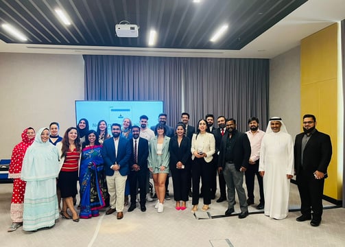Networking in Dubai with founders and entrepreneurs