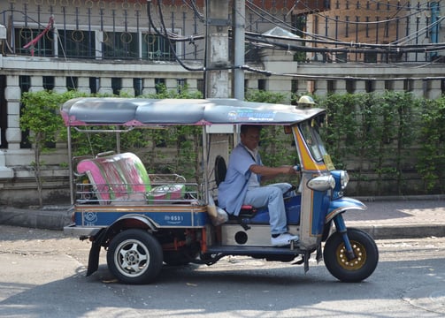 Tuk Tuk in Thailand