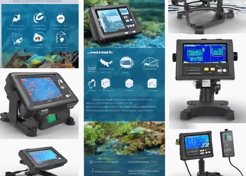 A man standing next to a fish in a pond