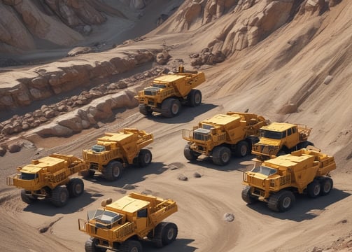 A laboratory setting featuring a conveyor belt with several test tubes placed upright in holders. The tubes are arranged in a line and have labels with barcodes. The lighting creates a cool blue tone across the surface, suggesting a sterile and clean environment.