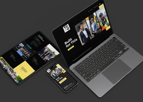 Digital marketing and website design for TCU.