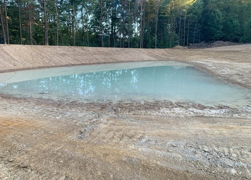 new pond build ponds