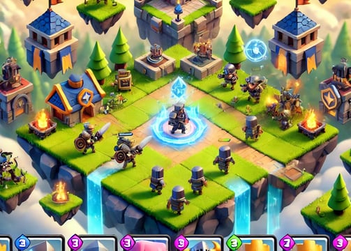 a game of clash royale 2