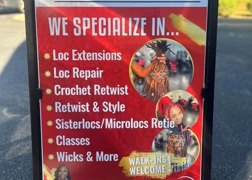 Steet sign for Avo and Tally Locs