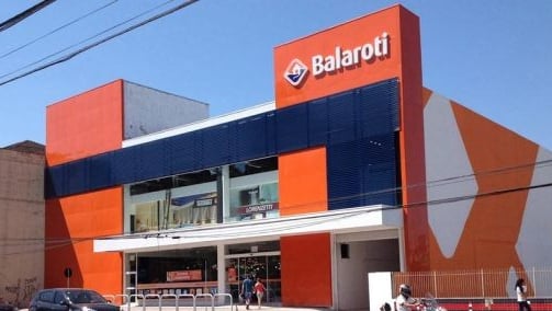 Construção e Gerenciamento de obra, loja comercial do Balaroti em Blumenau - Santa Catarina