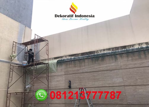 Jasa Cat Tekstur Dinding Yogyakarta