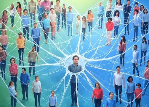 Breaking the glass ceiling how humans connected