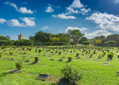 impermeabilização cemitério contaminação do solo