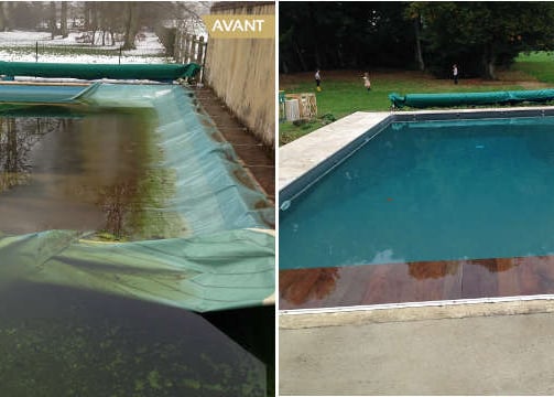Rénovation complète d’une ancienne piscine familiale