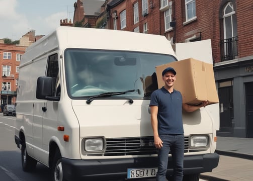 photo of white staircase