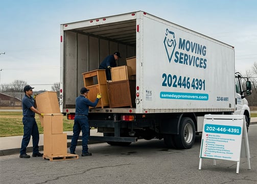 Professional moving services in Washington DC