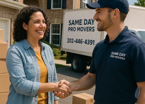 Same day movers Washington DC customer satisfaction