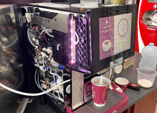 capuccino espresso machine repair
