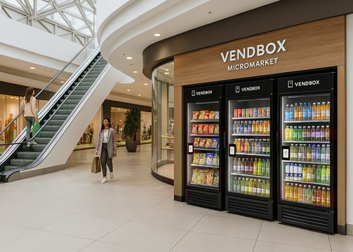 Vending Vendbox centro comercial