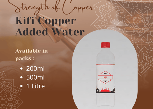 Kifi Copper Added Water