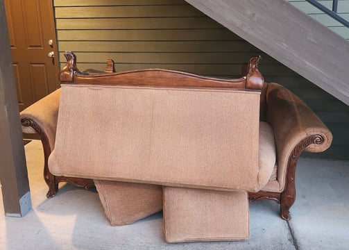 get rid of couch 