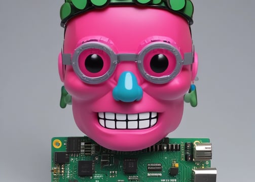 un masque rose pour expliquer l'intelligence émotionnelle