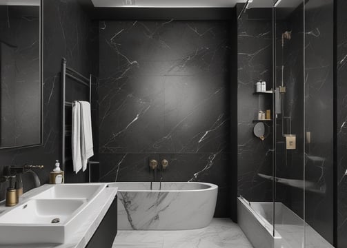 Luxury Italian bathroom vanity with modern design by pavkann
