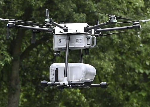 Drone carrying Payload