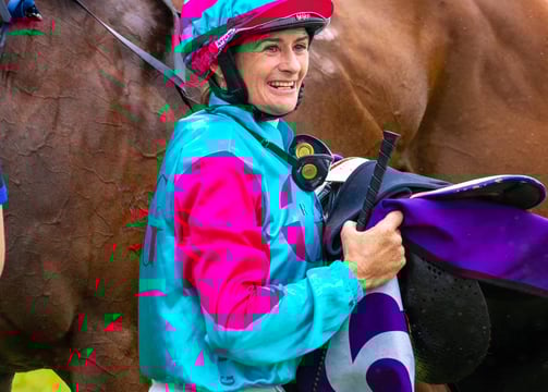 A jockey at Nanango races