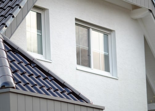 Nouvelle façade isolée Knauf faisant passer la maison de label D vers Label A. Bénéfices importants