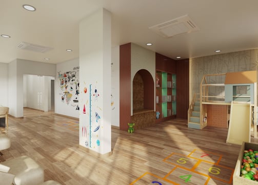Kids play area