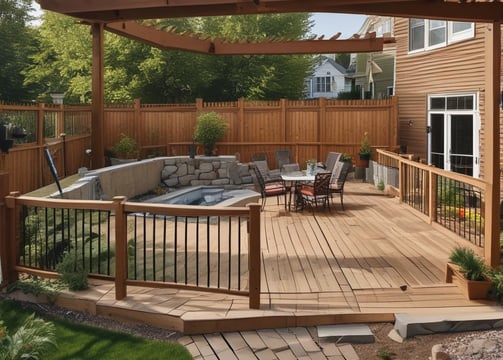 Fence and Deck