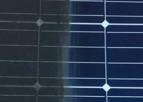 Lavage de panneaux photovoltaïques DG Services dans toute la Suisse +30% d'efficacité énergétique