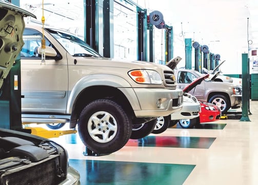 Automotive Repair shops and Automotive Tire Shops