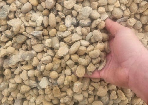 1 inch river rock