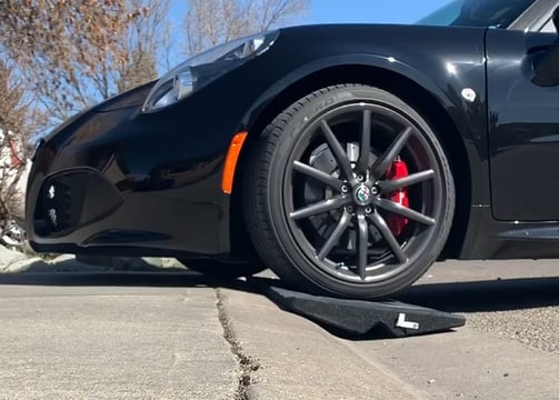 Rubber Curb Ramp