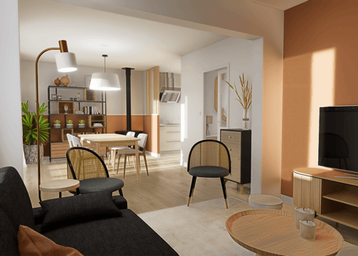 Vue 3D du projet R 02 Imaginer