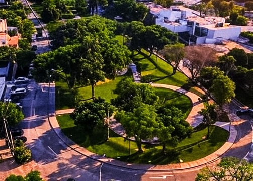 Panoramica Parque Acosta San Isidro