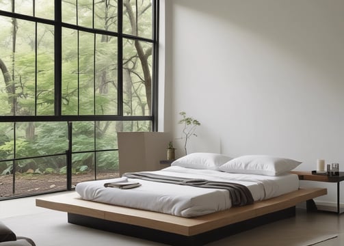 Singapore Carpenter Platform Bed Render