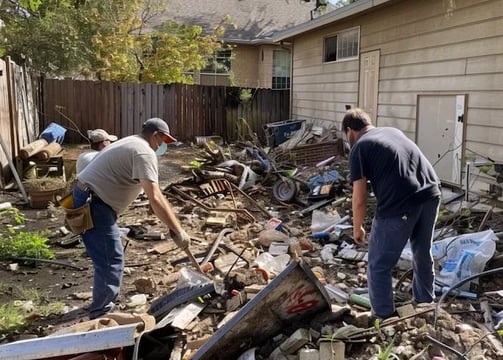 Yard debris removal Lehigh Valley, PA