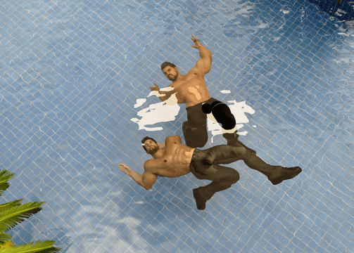 when muscle boys cannot swim