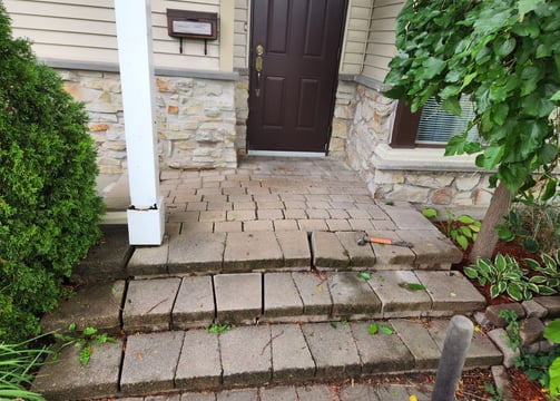 Réparation-de-palier-de-pave-uni-Montérégie