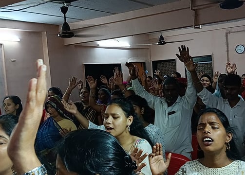 church worship service