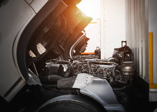 Truck engine