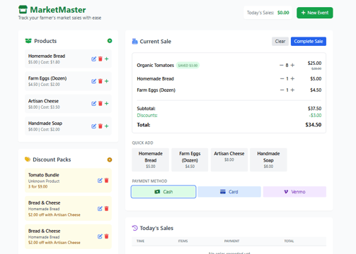 a software for groccery store created by Enneahive