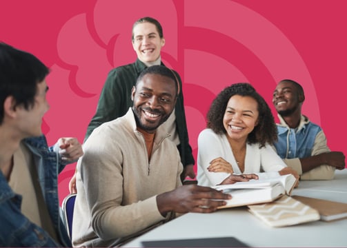 Compartilhe objetivos com amigos e colegas de trabalho