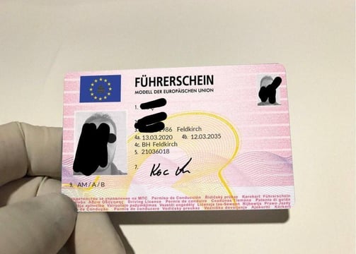 permis de conduire Autriche 
