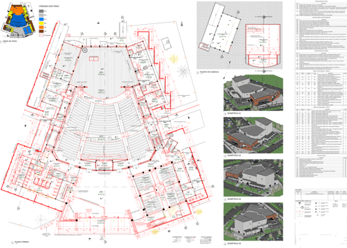 projeto 100% BIM em revit de uma construção em maringá