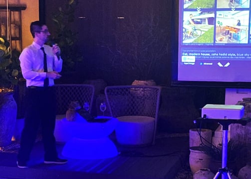 consultoria BIM e de inteligência artificial ministrada pelo arquiteto Victor Alex em BC