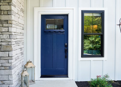 Modern efficient Entry door install