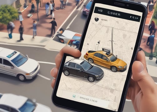 A laptop with an open screen displaying dashboard analytics featuring charts, graphs, and numerical data related to sales and subscriptions. The interface is predominantly dark-themed with sections highlighting key performance metrics. The device shown is a MacBook Pro, indicated by the keyboard layout and branding.