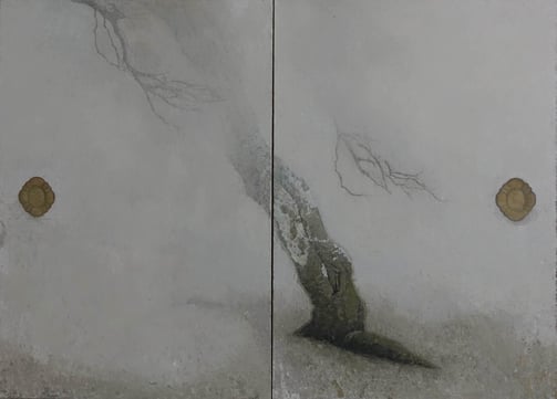 Contemporary Japanese artist Takayoshi Sakabe artwork
