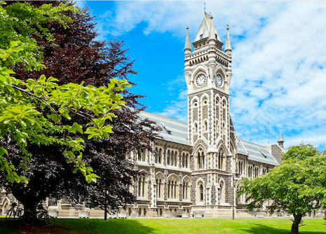a large clock tower with a clock on it