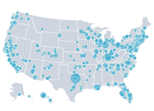 Donor Map