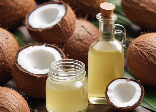 white powder in clear glass jar beside brown wooden spoon